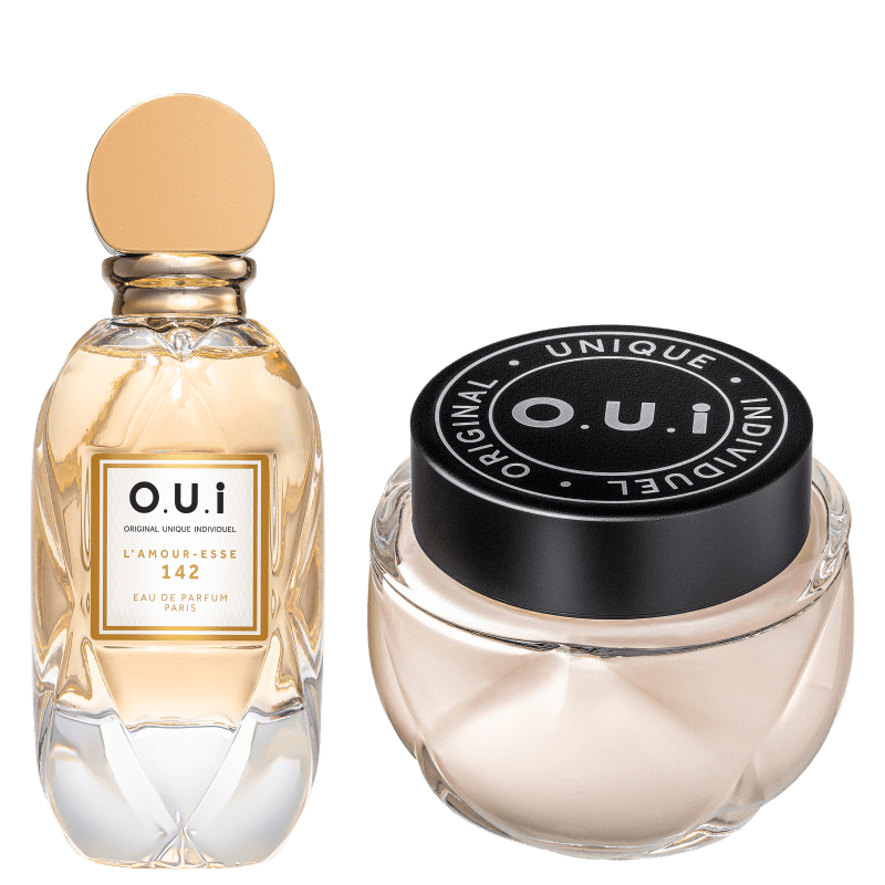 Conjunto L’Amour-Esse 142 Plus O.U.i Feminino - Eau de Parfum 75ml + Hidratante Desodorante Corporal 200g