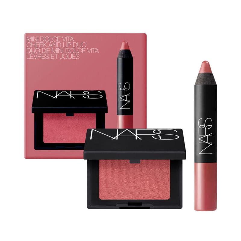 NARS KIT COM DOLCE VITA CHEEK BLUSH 2,5G E VELVET MATTE LIP PENCIL 1,8G