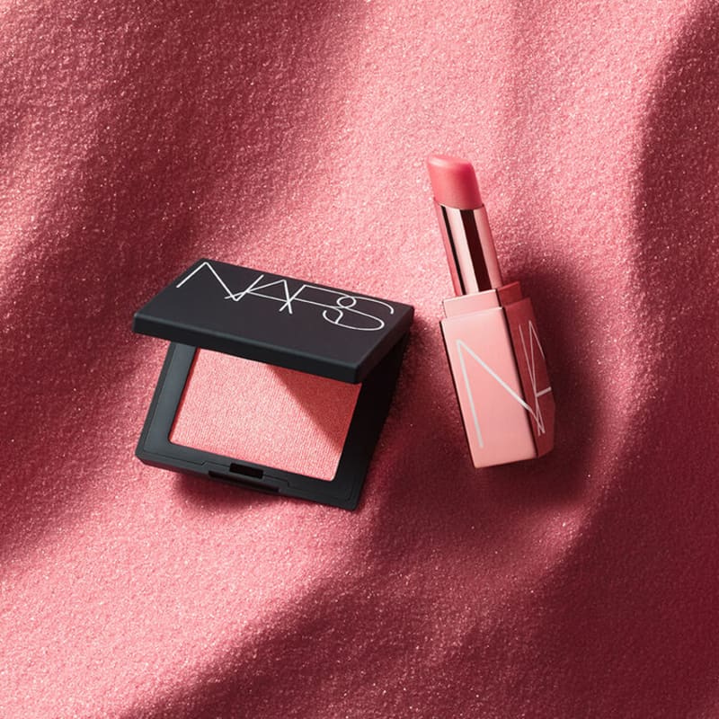 NARS KIT COM MINI ORGASM DUO BLUSH 2,5G & AFTERGLOW LIP BALM 1,1G