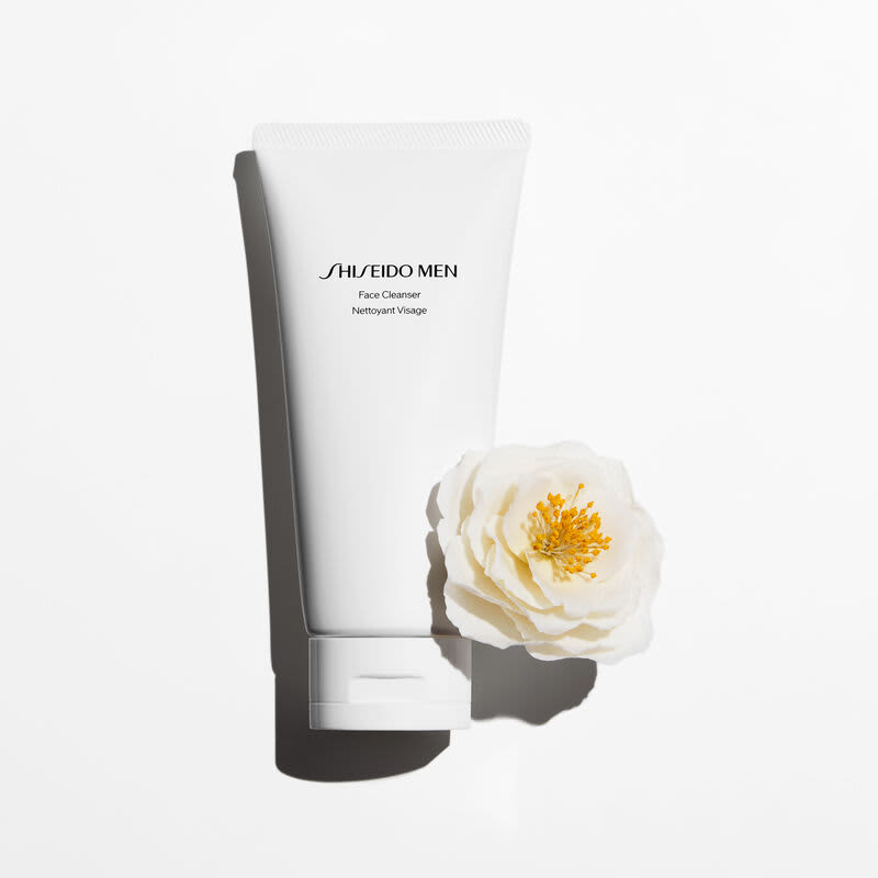 Shiseido Men Face Cleanser - Espuma De Limpeza e Creme para Barbear 125ml