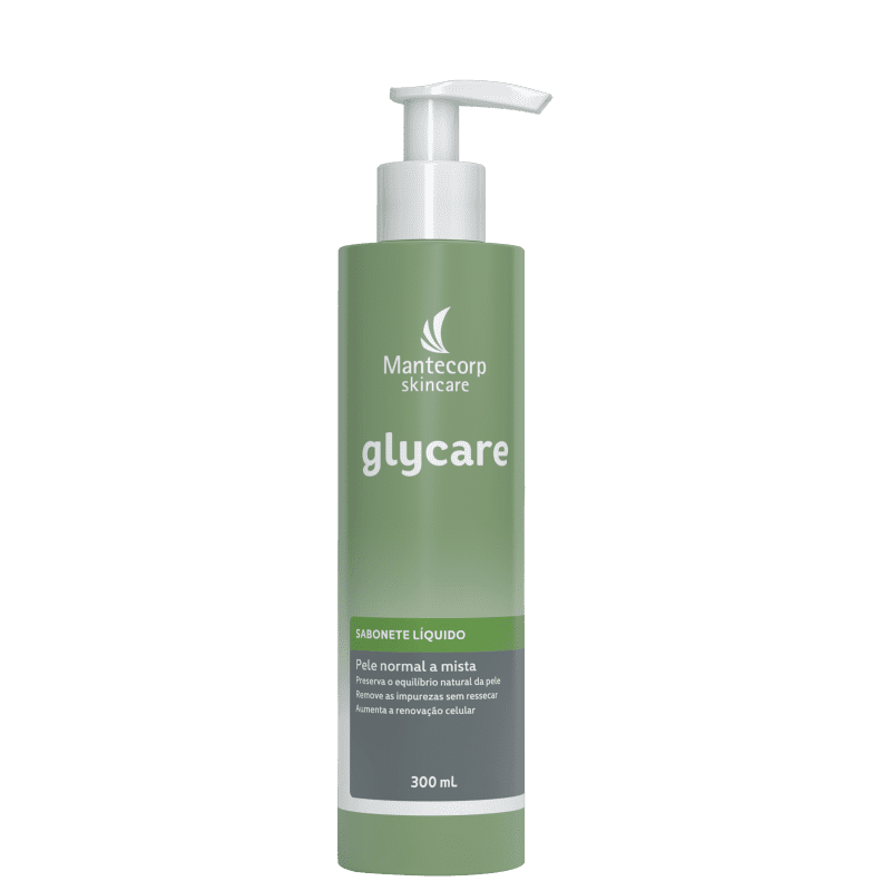 Mantecorp Glycare - Sabonete Líquido 300ml Menor preço em Mantecorp Glycare - Sabonete Líquido 300ml