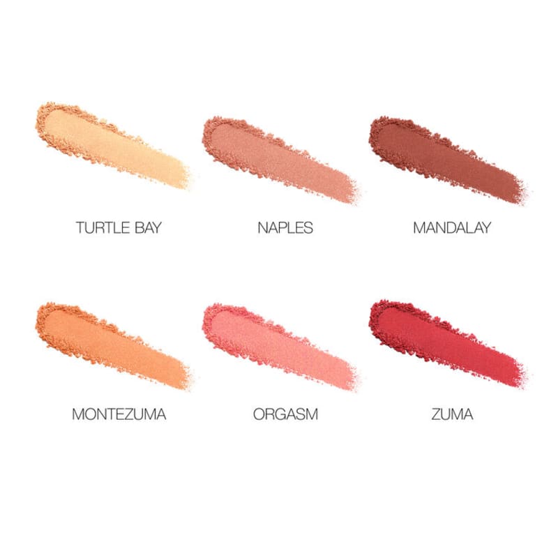 ORGASM ON THE BEACH CHEEK PALETTE - PALETA DE BLUSHES 3.0g (x6)