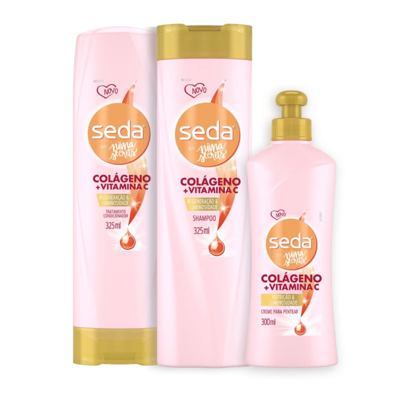 Kit Seda by Niina Secrets Colágeno + Vitamina C