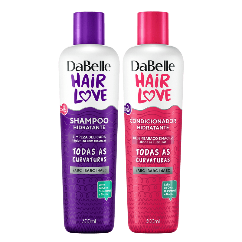 Kit DaBelle Hair Love Shampoo + Condicionador