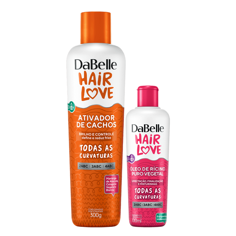 Kit DaBelle Hair Love Ativador + Óleo