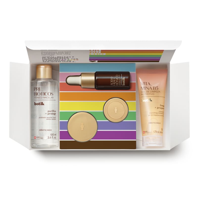 Kit Botik Linha Facial Completa Orgulho (5 itens)