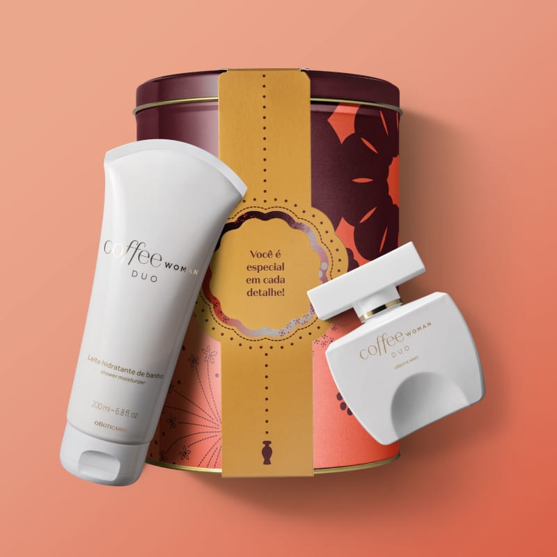 Kit Presente de Dia das Mães Coffee Woman Duo (3 itens) O Boticário