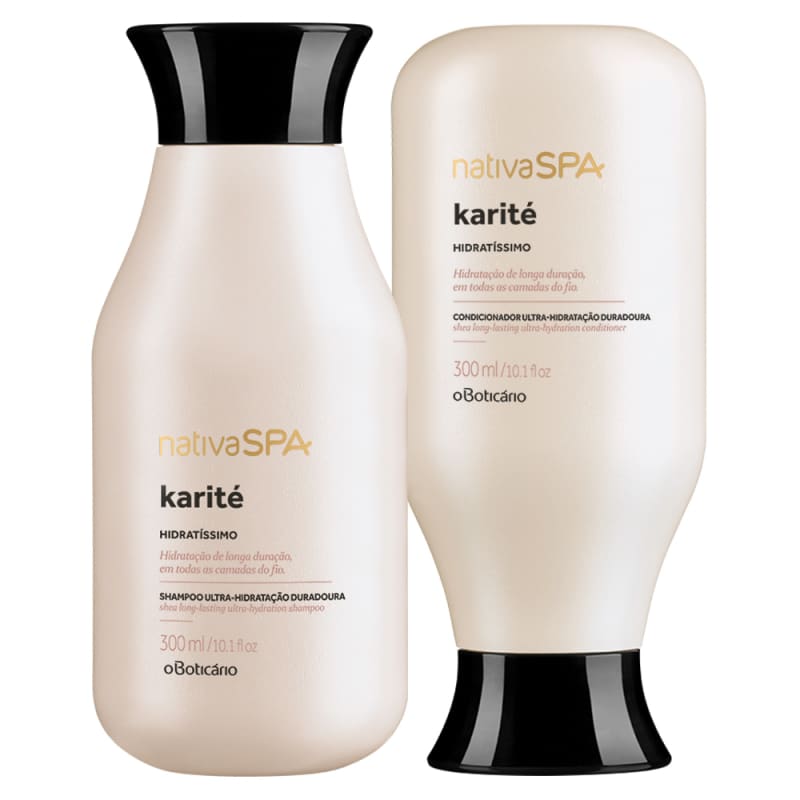 Combo Nativa SPA Karité: Shampoo + Condicionador