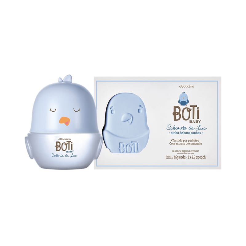 Combo Boti Baby Da Lua: Colônia Da Lua + Sabonete Em Barra