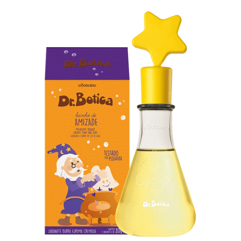 Combo Dr Botica Poção Da Amizade: Colônia + Sabonete em Barra