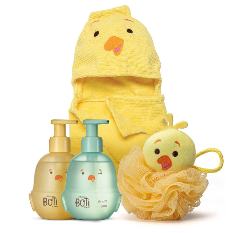 Combo Boti Baby: Hora do Banho (4 itens)