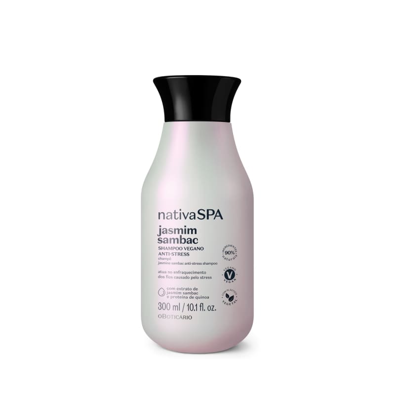 Combo Nativa SPA Jasmim Sambac: Shampoo 300ml + Condicionador 300ml