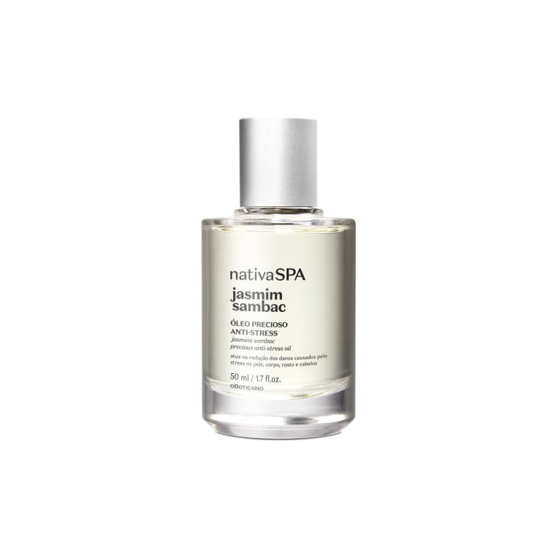 Combo Nativa SPA Jasmim Sambac: Loção Corporal 400ml + Óleo Precioso Multibenfícios 50ml