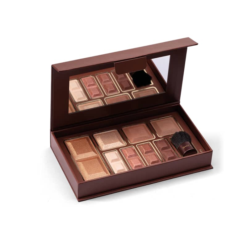 Combo Make B. Cocoa: Batom Creamy Matte Ruby + Palette Multifuncional