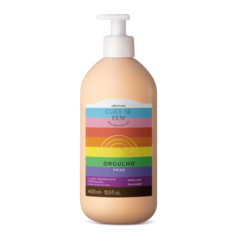 Combo Orgulho Edição Limitada: Insensatez Desodorante Colônia 100ml + Loção Corporal Cuide-se Bem 400ml