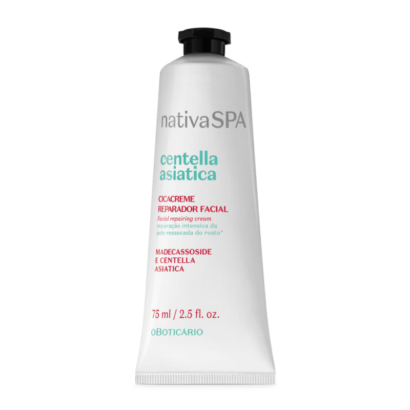 Combo Cicacreme Nativa SPA Centella Asiática: Reparador Corporal 150ml + Multirreparador Calmante 30ml + Reparador Facial 75ml