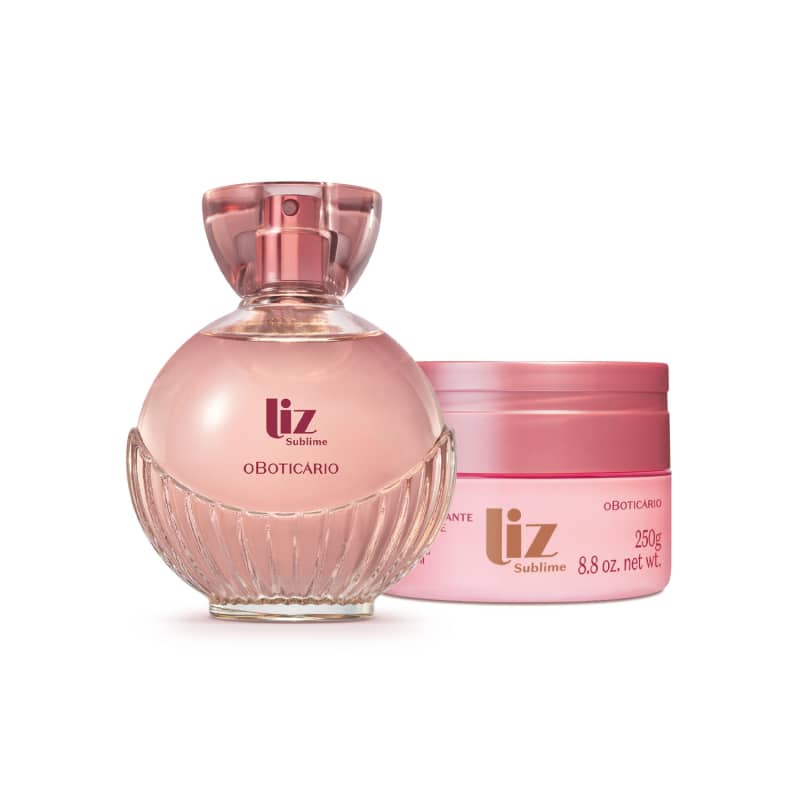 Combo Liz Sublime: Desodorante Colônia 100ml + Creme Corporal 250g