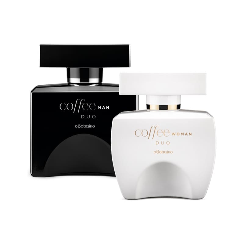 Combo Coffee Duo Desodorante Colônia: Woman 100ml + Man 100ml