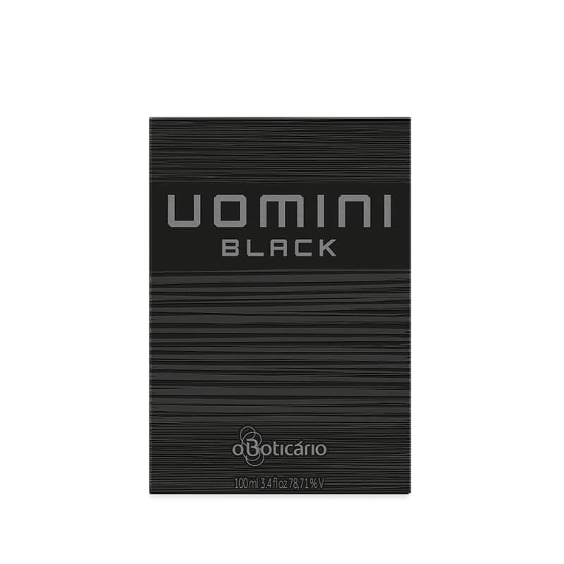 Uomini Black Desodorante Colônia 100ml