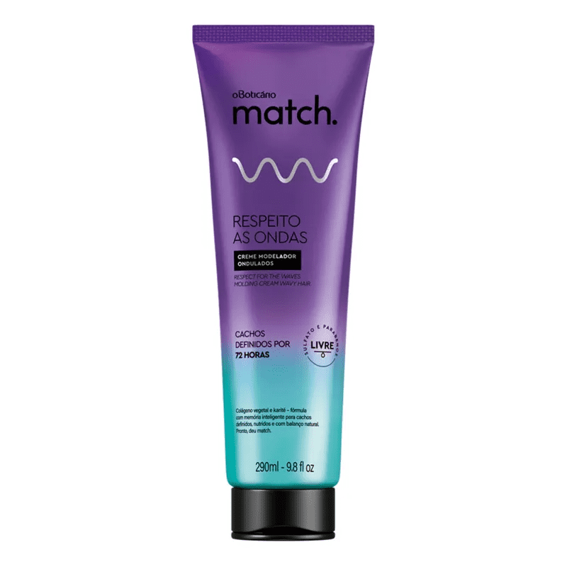 Creme Modelador Match Respeito as Ondas 290ml