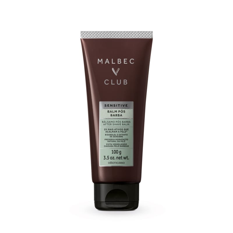 Balm Pós-Barba Malbec Club Sensitive 100g