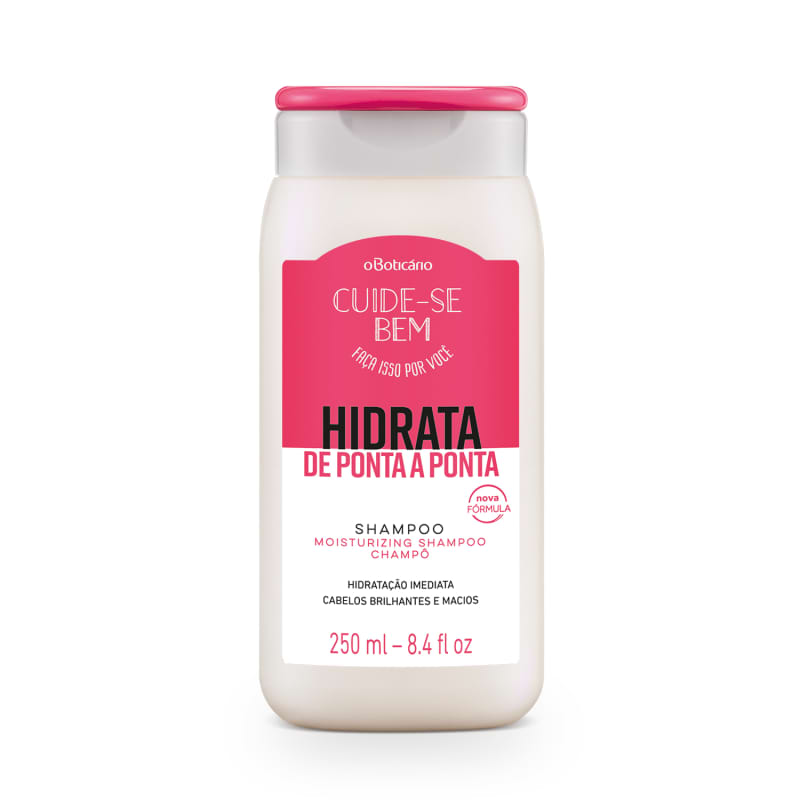 Shampoo Cuide-se Bem Hidrata de Ponta a Ponta 250ml