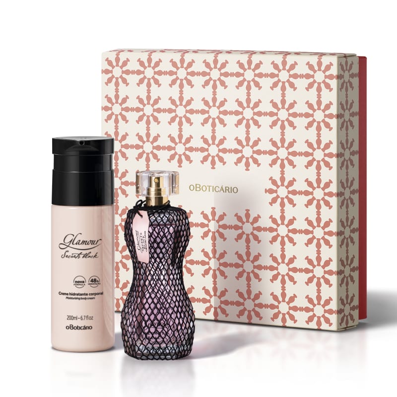 Kit Presente Glamour Secrets Black (2 itens)