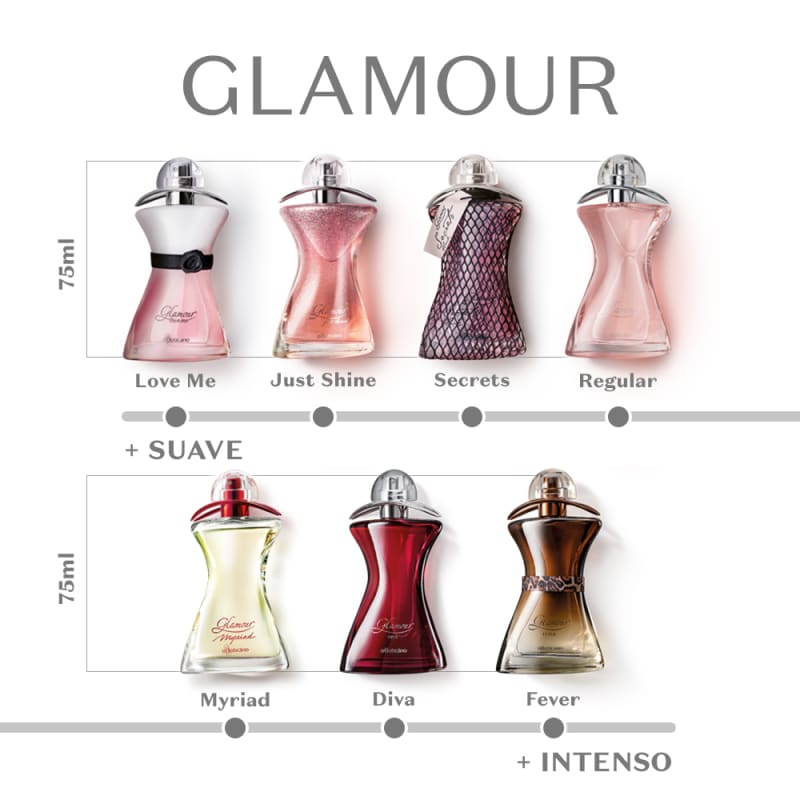 Glamour Love Me Desodorante Colônia 75ml