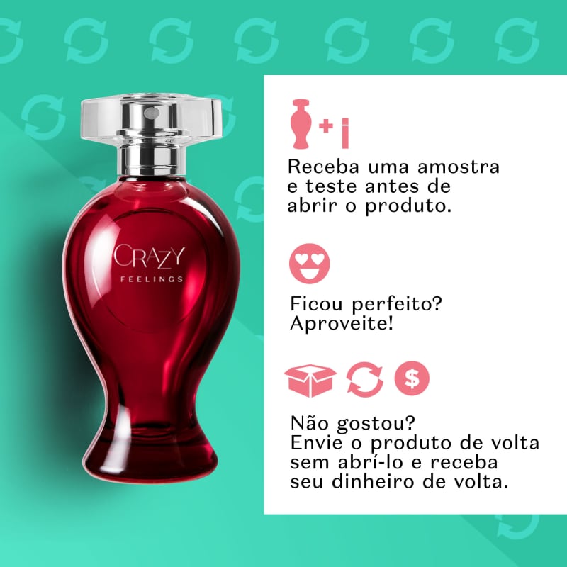 Boticollection Crazy Feelings Desodorante Colônia 100ml O Boticário