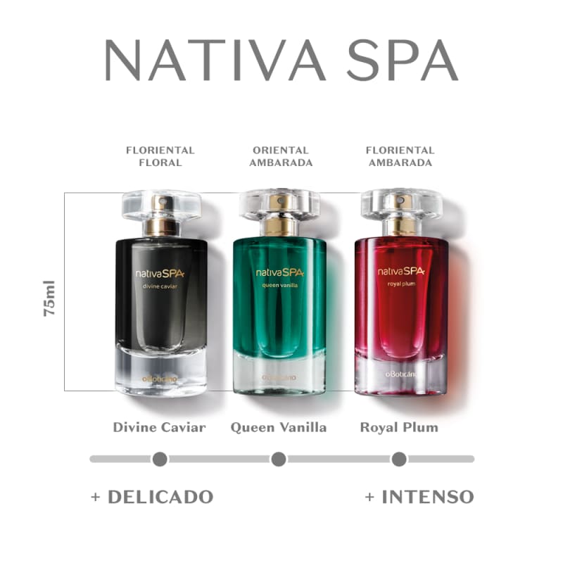 Nativa SPA Royal Plumm Desodorante Colônia 75ml