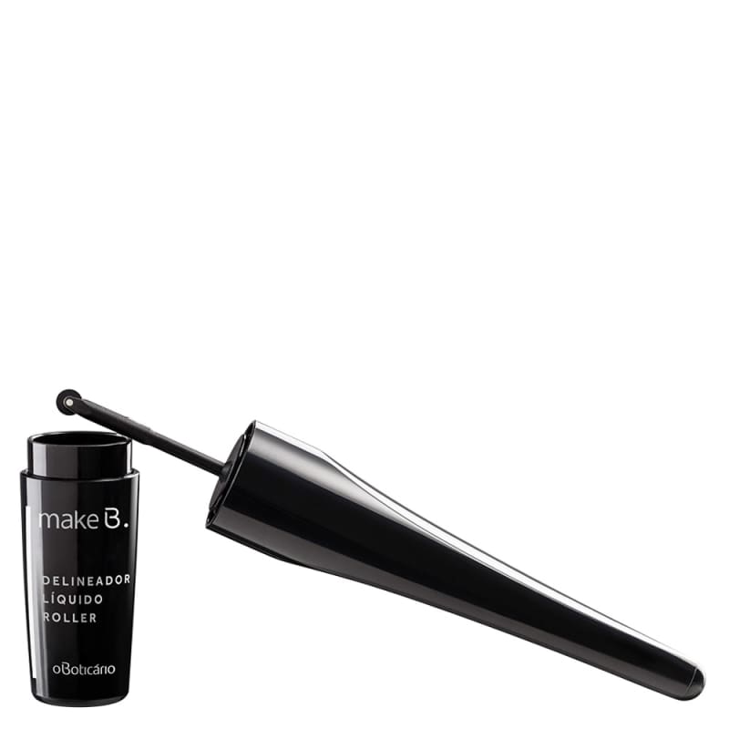 Delineador Líquido Roller Preto Make B. 1ml