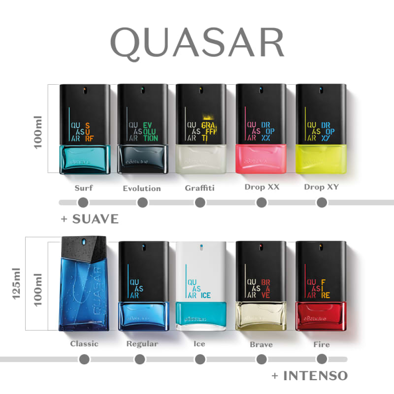 Quasar Surf Desodorante Colônia 100ml