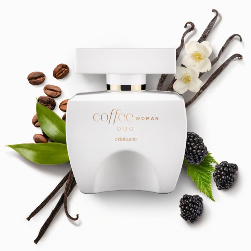 Coffee Woman Duo Desodorante Colônia, 100ml