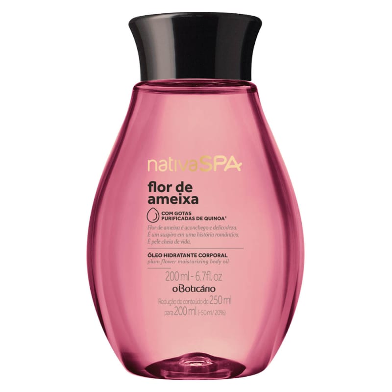 Óleo Desodorante Corporal Nativa SPA Flor de Ameixa, 200ml