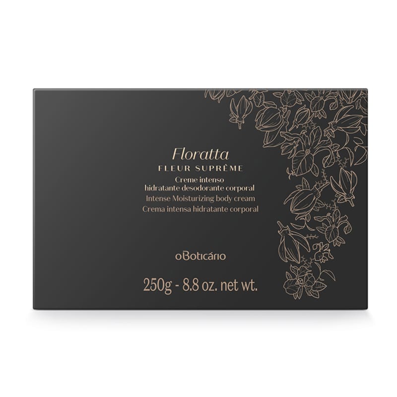 Creme Intenso Desodorante Hidratante Corporal Floratta Fleur Suprême 250g