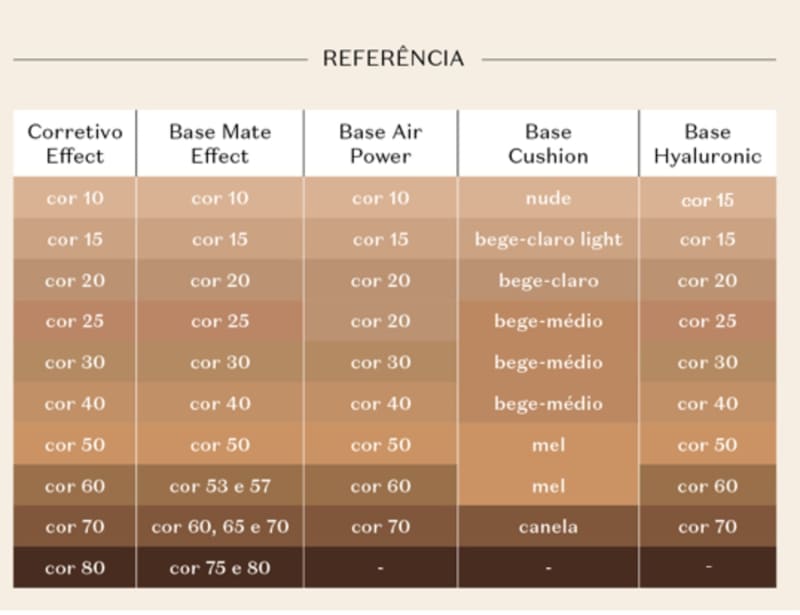 Base Líquida Air Power 70 Make B. 25ml