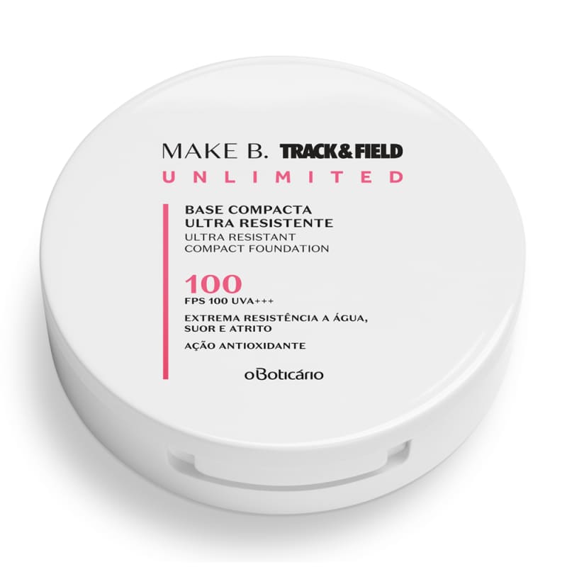 Base Compacta Ultra Resistente Cor 15 Make B. Unlimited Track & Field 10g