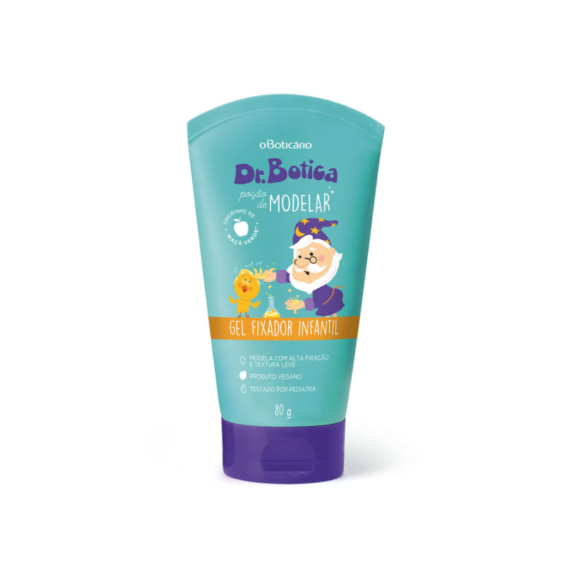 Gel Fixador Capilar Infantil Poção de Modelar Dr. Botica 80g