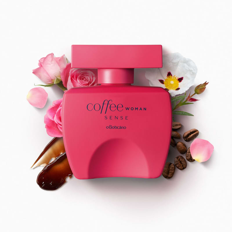 Coffee Woman Sense Desodorante Colônia, 100 ml