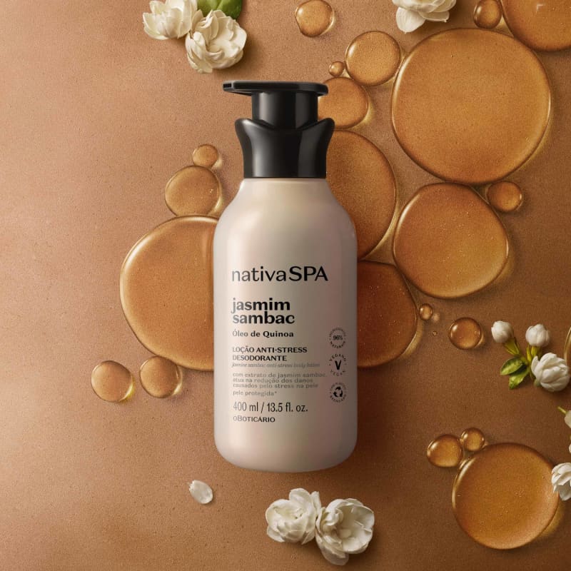 o Boticário Nativa SPA Jasmim Sambac - Loção Hidratante Desodorante Corporal 400ml