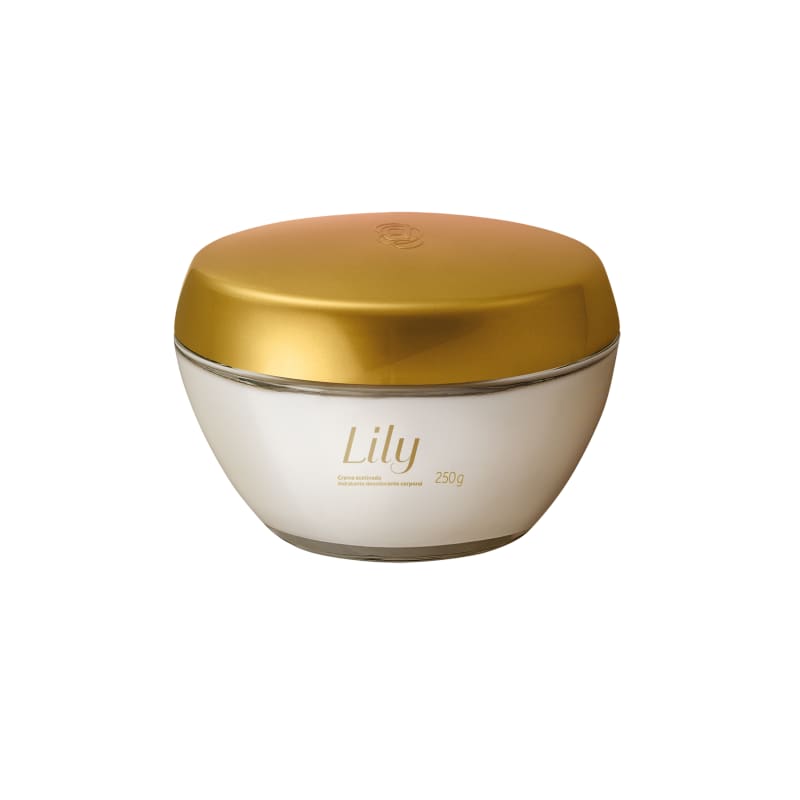 Kit Presente Lily: Eau de Parfum 75ml + Creme Acetinado 250g + Creme de Mãos 50g