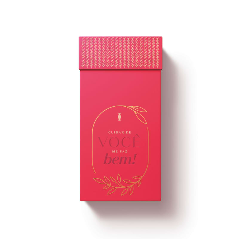 Kit Presente Cuide-se Bem Deleite: Loção Hidratante Desodorante Corporal 200ml + Body Splash 200ml + Creme de Mãos 50g