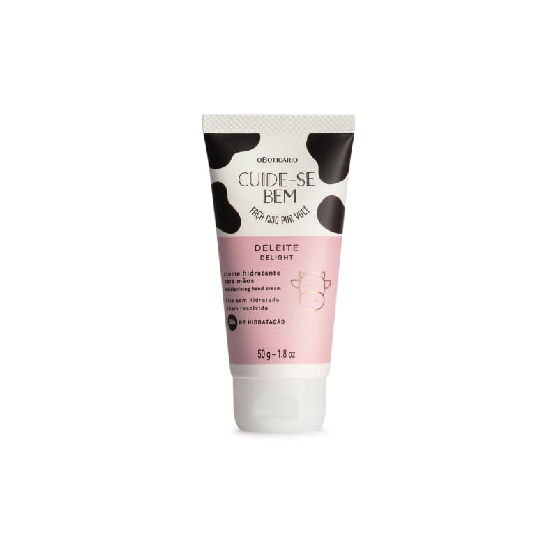 Kit Presente Cuide-se Bem Deleite: Loção Hidratante Desodorante Corporal 200ml + Body Splash 200ml + Creme de Mãos 50g