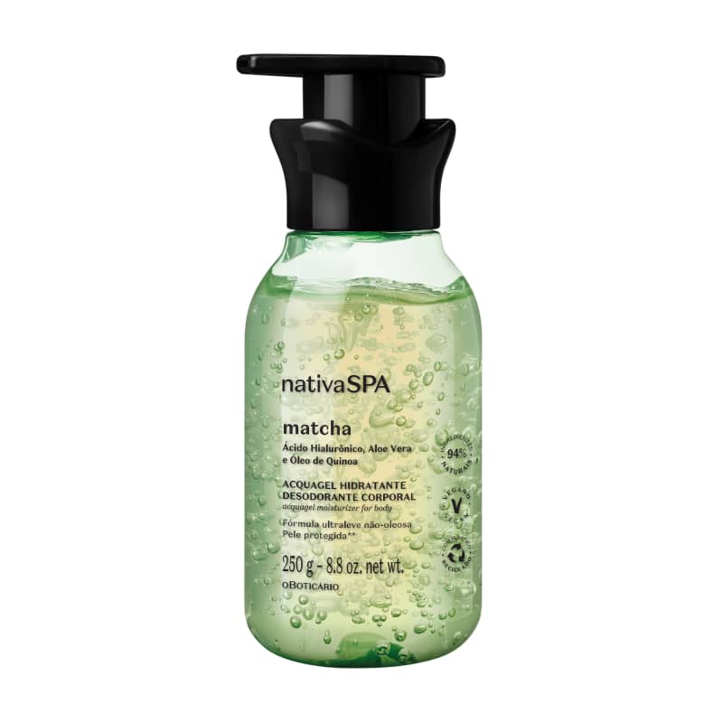 Acquagel Hidratante Desodorante Corporal Nativa SPA Matcha 250g