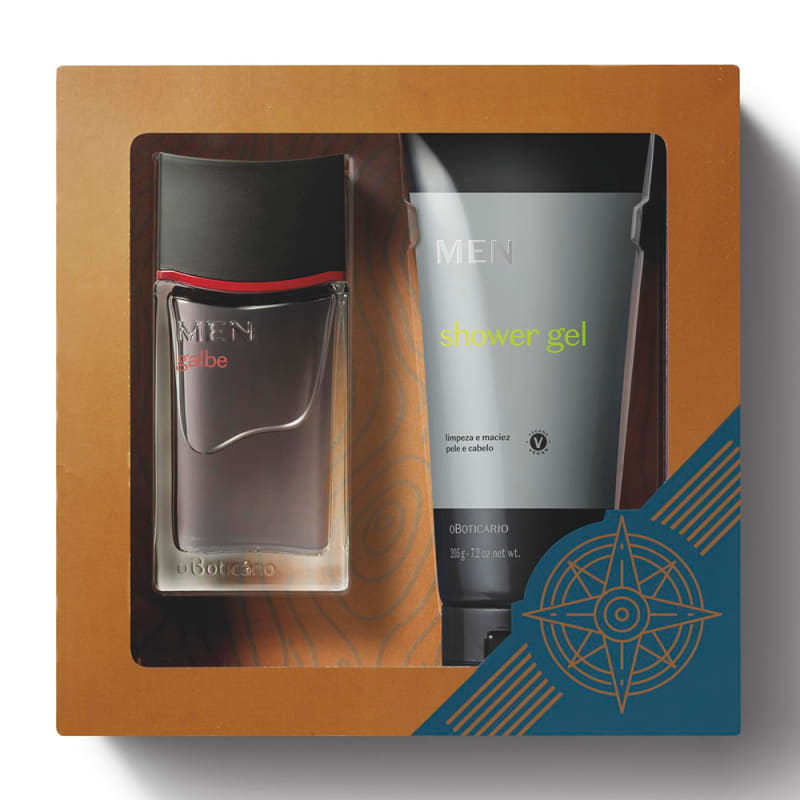 Kit Presente MEN Galbe: Desodorante Colônia 100ml + Shower Gel 3 em 1 205g