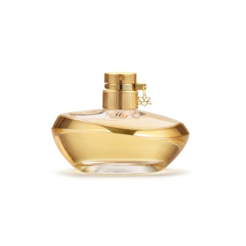Kit Presente Lily: Eau de Parfum 75ml + Creme Acetinado 250g + Caixa de Presente