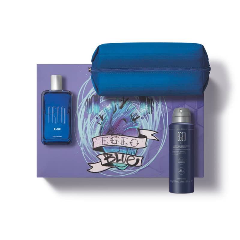 Kit Presente Dia dos Namorados Egeo Blue (4 itens)