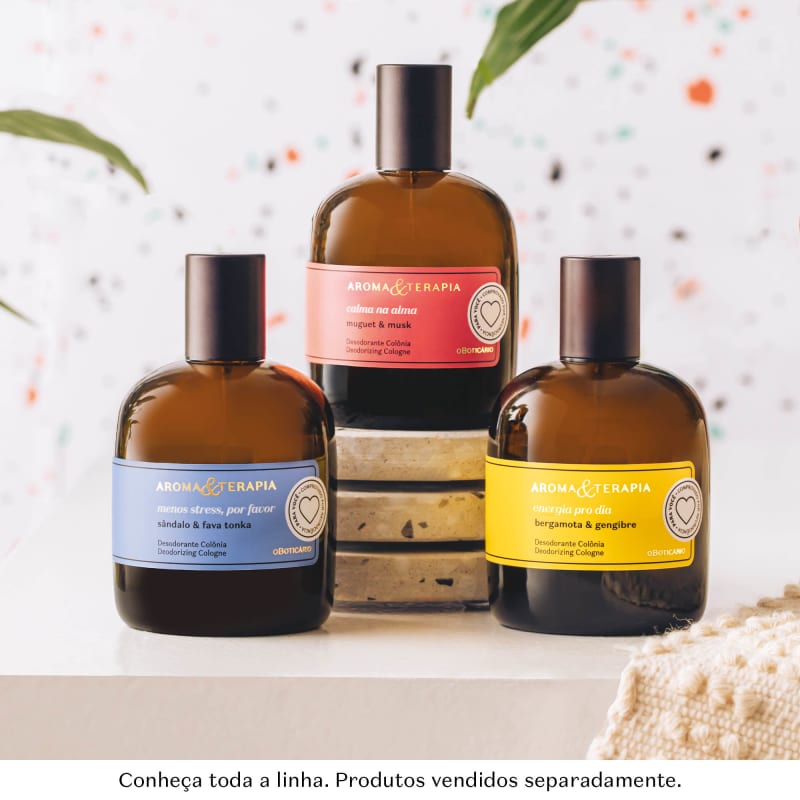 Aroma & Terapia Energia Pro Dia Desodorante Colônia 75ml