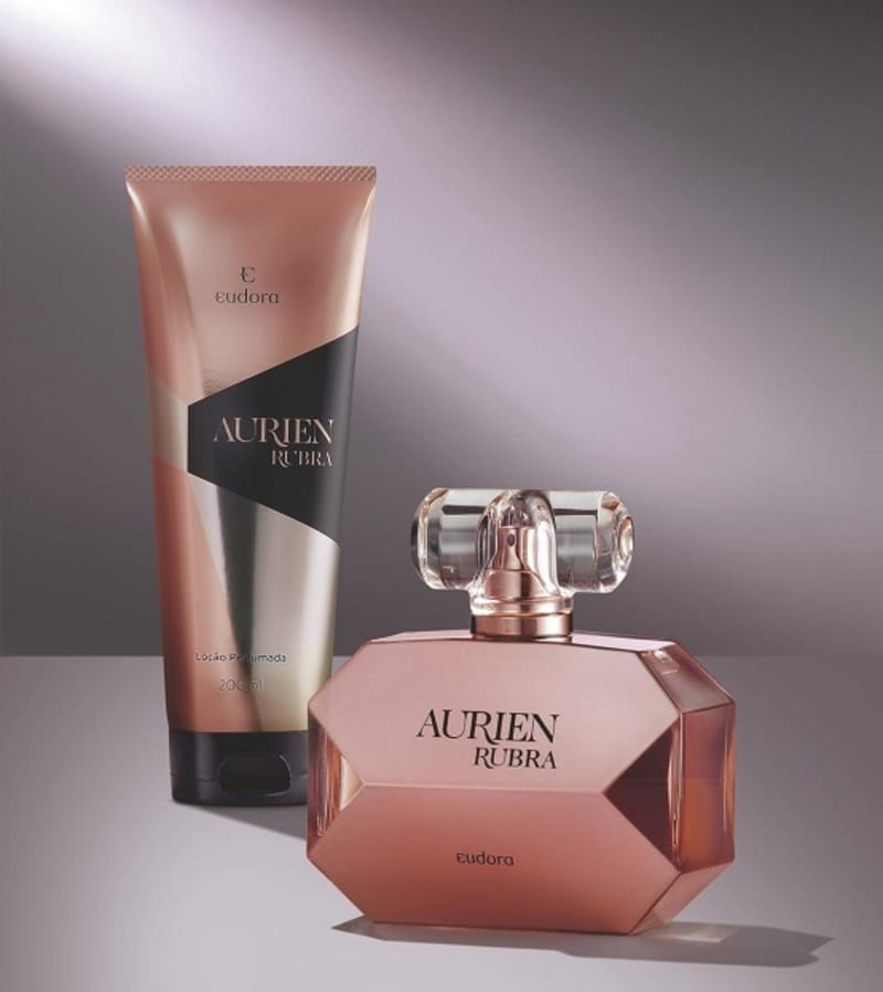 Kit Aurien Rubra Colônia Desodorante + Hidratante Desodorante