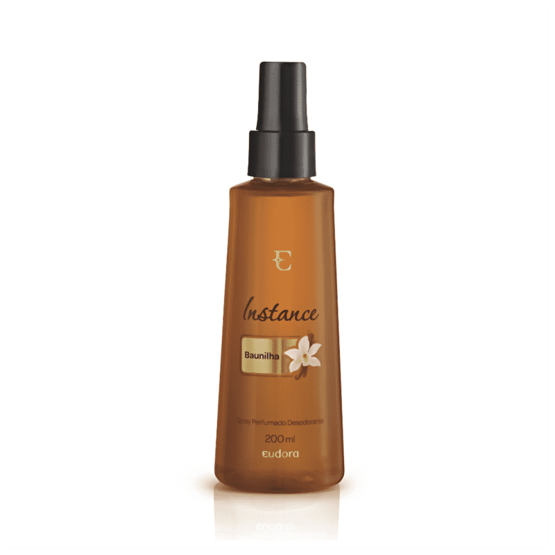 Kit Instance Baunilha Loção Desodorante Hidratante + Spray Corporal Perfumado